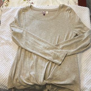 Cream color super soft.